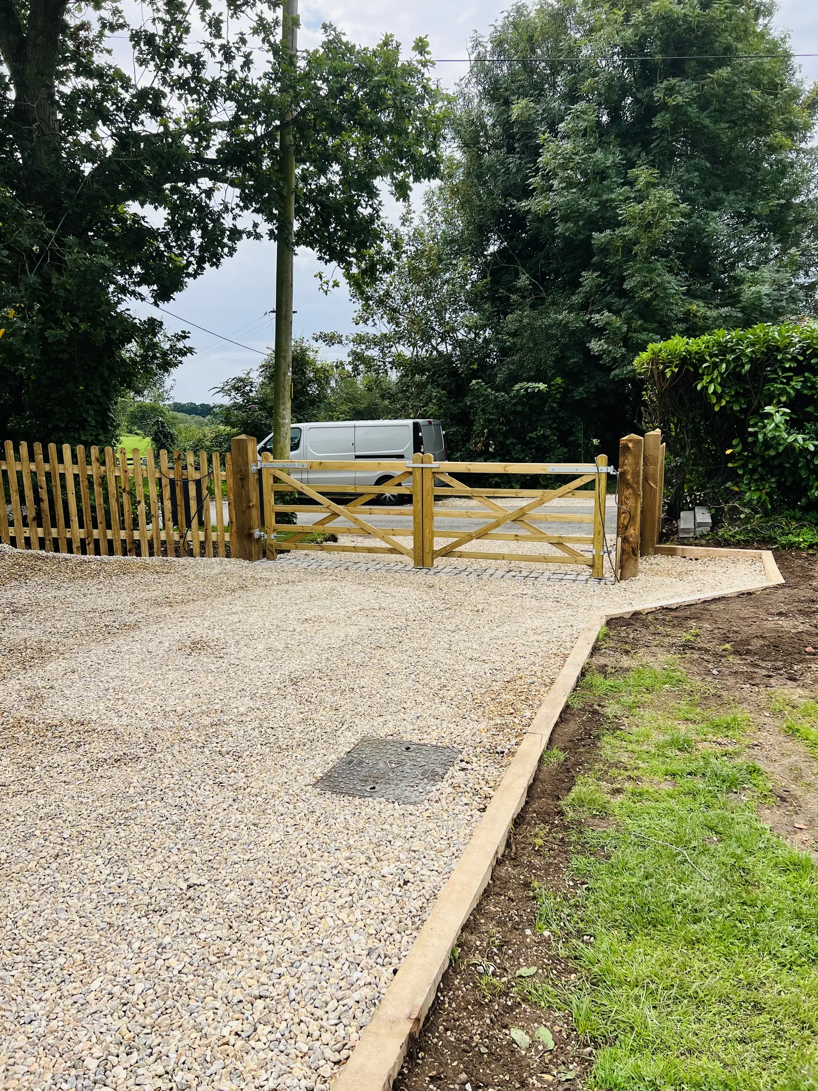 Landscaping, drives & fencing by Hampshire Premier Construction
