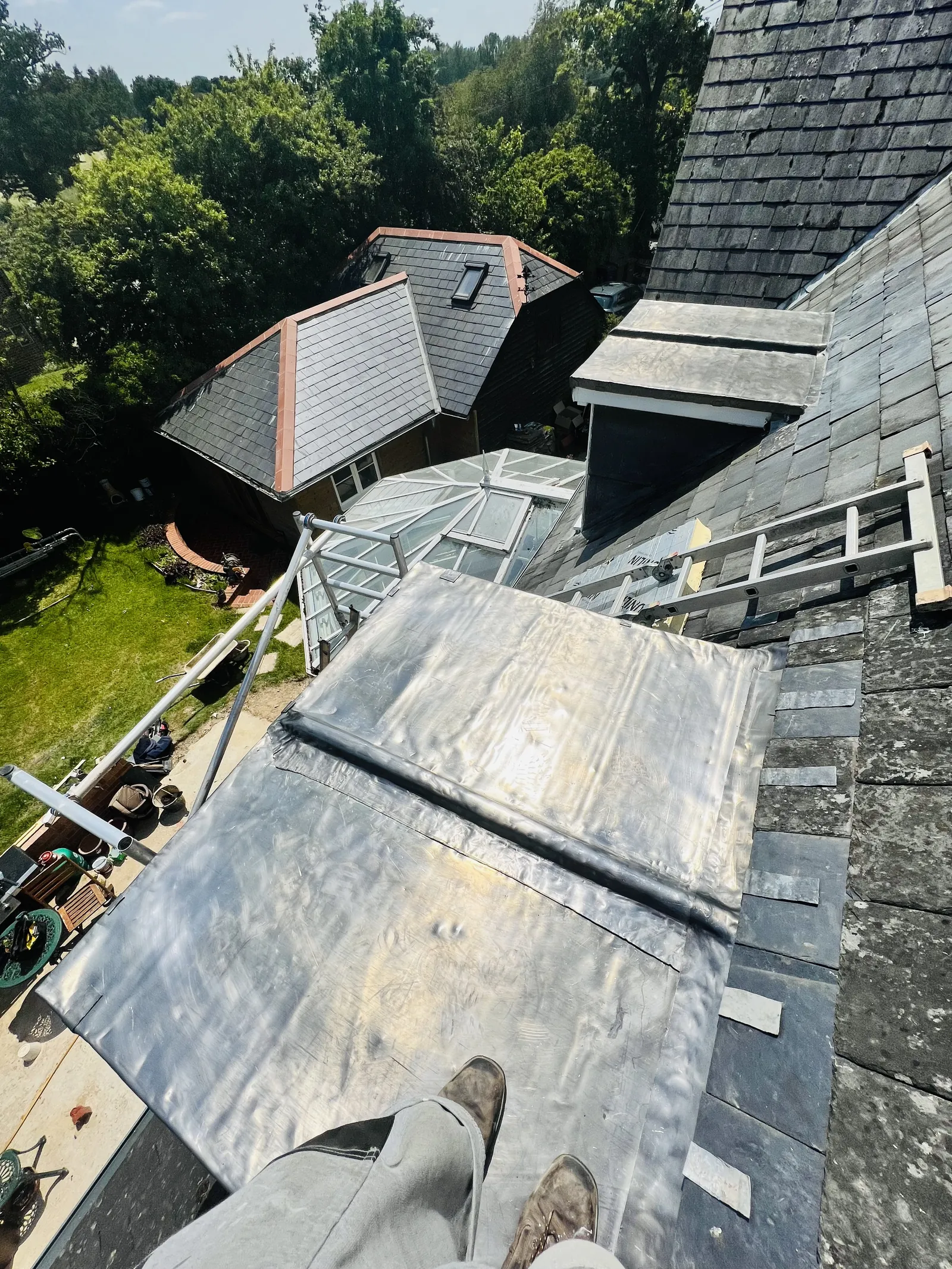 Lead work by Hampshire Premier Construction