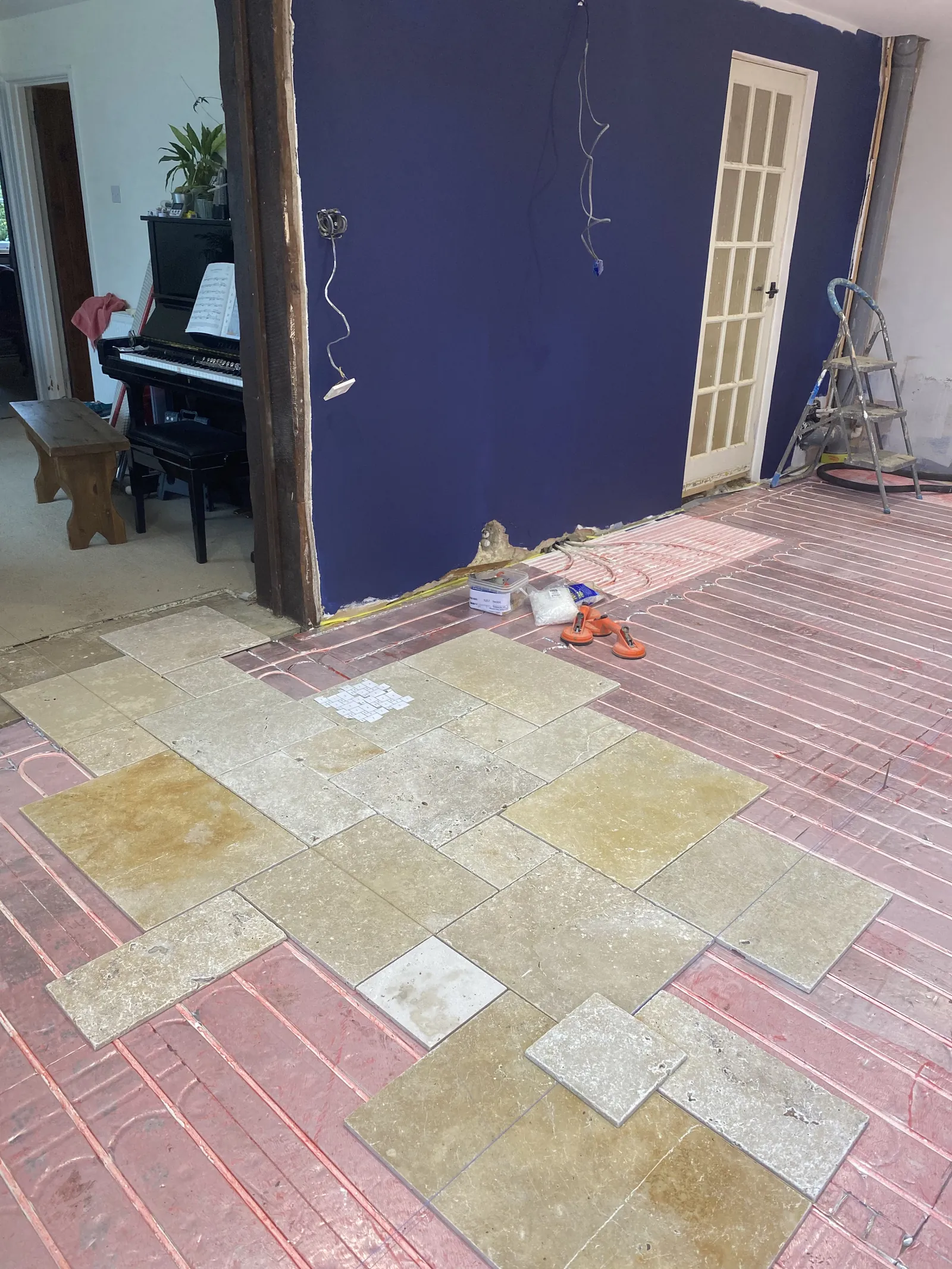 Underfloor heating by Hampshire Premier Construction